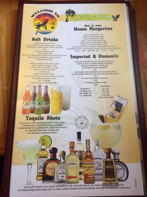 Menu photo 5 El Loro Mexican Restaurant Clear Lake, IA