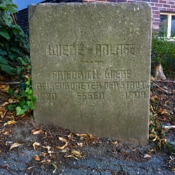 Wiebeanlage - Wiebe-Anlage, Friedrich Wiebe, Beigeordneter der Stadt Essen, 1880 - 1909
