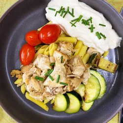OC Fit Meal Prep - Chicken Alfredo Pasta