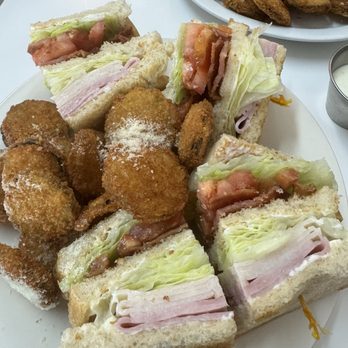 Junes Cafe - Triple Decker Club with zucchini - Breakfast & Brunch Near Me - Santa Ana, California