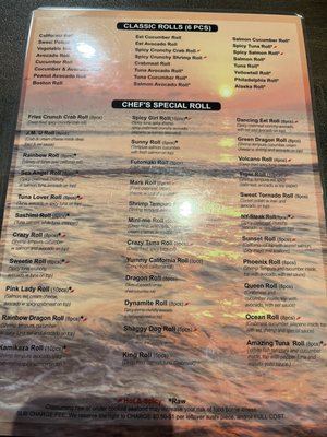 Menu photo 4 Sushi Village Harrisonburg, VA Menu photo 4 Sushi Village Harrisonburg, VA