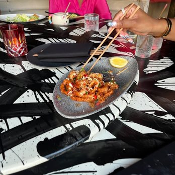 Giselle Miami - Calamari - Mediterranean Near Me - Miami, Florida Giselle Miami - Calamari - Mediterranean Near Me - Miami, Florida