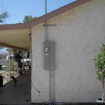 Redstone Electric - After inspection, SCE came to reconnect the service drop and all is well at this residence. - Electricians Near Me Redstone Electric - After inspection, SCE came to reconnect the service drop and all is well at this residence. - Electricians Near Me