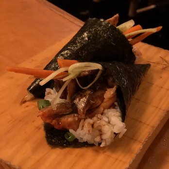 Toyoda Sushi - Salmon skin hand rolls - Sushi Bars Near Me - Seattle, Washington