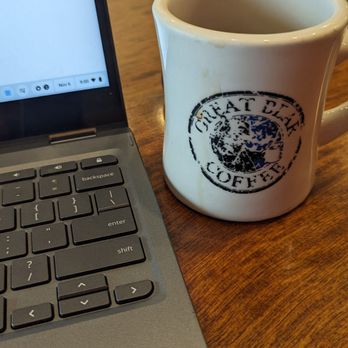 Great Bear Coffee - "For Here" mug - Coffee & Tea Near Me - Los Gatos, California