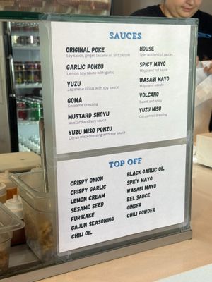 Menu photo 1 8oz Poke Los Angeles, CA