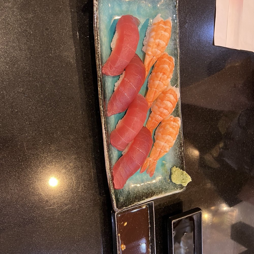 Kazoku Sushi - Maguro and Ebi Nigiri - Sushi Bars Near Me - Kapolei, Hawaii Kazoku Sushi - Maguro and Ebi Nigiri - Sushi Bars Near Me - Kapolei, Hawaii