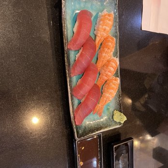Kazoku Sushi - Maguro and Ebi Nigiri - Sushi Bars Near Me - Kapolei, Hawaii Kazoku Sushi - Maguro and Ebi Nigiri - Sushi Bars Near Me - Kapolei, Hawaii