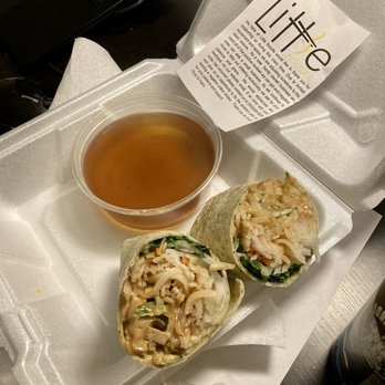 Little Noodle Spokane - Pho-ritto with Tofu is SO GOOD! - Asian Fusion Near Me - Spokane, Washington