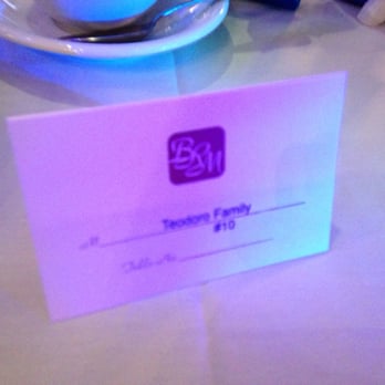 Bay Ridge Manor - Place cards with Bay Ridge Manor logo - Venues & Event Spaces Near Me - Brooklyn, New York