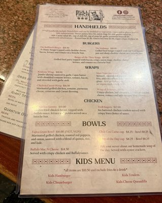 Menu photo 4 Bullfinch Brewpub Syracuse, NY