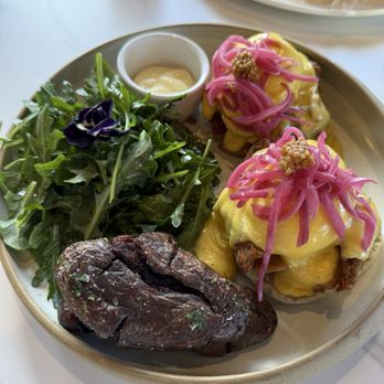 The Royale - Fried chicken Eggs Benedict - Breakfast & Brunch Near Me - Pleasant Hill, California