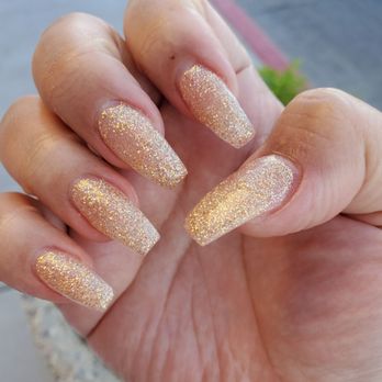 Color Nails - Acrylic set long coffin shaped with gel polish. - Nail Salons Near Me - Las Vegas, Nevada Color Nails - Acrylic set long coffin shaped with gel polish. - Nail Salons Near Me - Las Vegas, Nevada