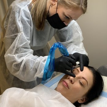 Zen Derma Studios - Ombré Powder Brow Training on model - Tattoo Removal Near Me - San Diego, California Zen Derma Studios - Ombré Powder Brow Training on model - Tattoo Removal Near Me - San Diego, California