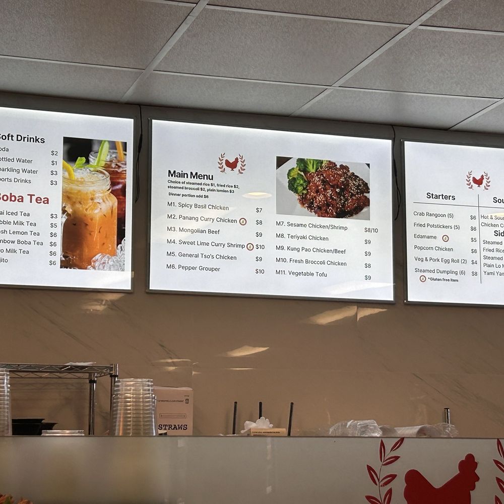 Chick'n Wok - Menu- well displayed! - Chinese Near Me - Marietta, Georgia