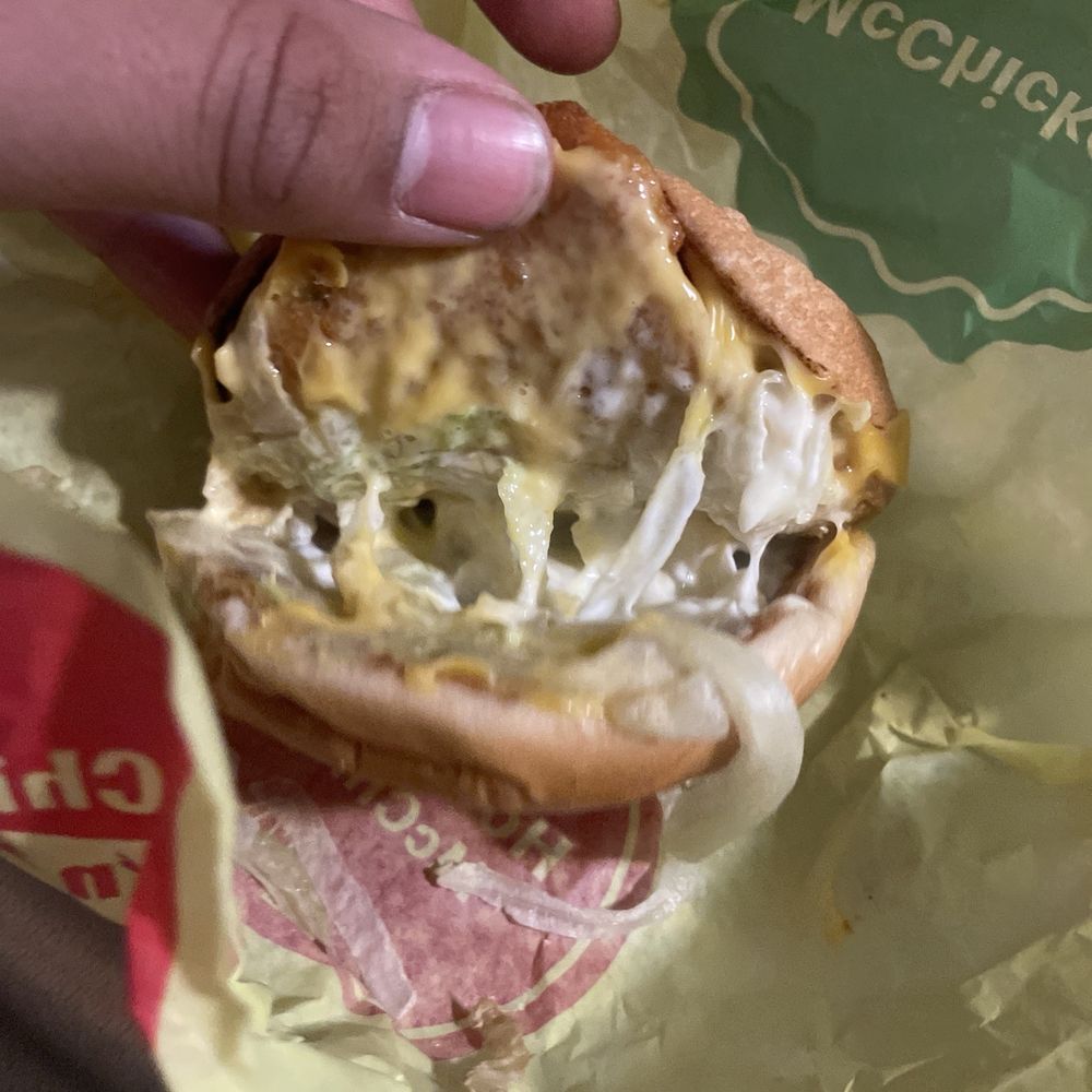 Hot 'N Spicy McChicken with cheese Hot 'N Spicy McChicken with cheese