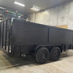 Homefront Hauling and Junk Removal - Our trailers have been built for easy loading of large items so pick-up is a breeze!