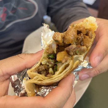 Anna's Taqueria - Harvard St - Regular Al Pastor Quesadilla super salty and no pineapple in sight. - Mexican Near Me - Brookline, Massachusetts