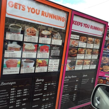 Dunkin' - Drive-Thru Menu - Donuts Near Me - Santa Clarita, California