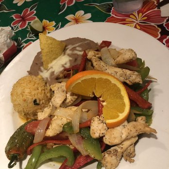 Miguel's Baja Grill - chicken fajitas $18 - Mexican Near Me - Moab, Utah