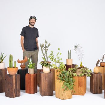 Arbor Exchange - Block Stools / Plant Stands made from recycled off cuts. - Furniture Stores Near Me - Los Angeles, California Arbor Exchange - Block Stools / Plant Stands made from recycled off cuts. - Furniture Stores Near Me - Los Angeles, California