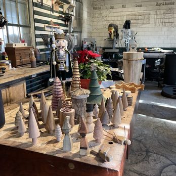 Buffalo Trace Distillery - Derricks wood workshop...aka Santa's workshop this time of year - Distilleries Near Me - Frankfort, Kentucky