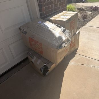 The UPS Store - How they delivered our packages. Completely smashed. - Shipping Centers Near Me - Lake Havasu City, Arizona