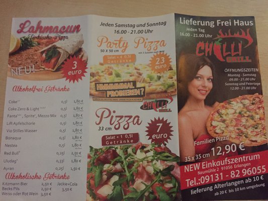 Menu photo 1 Chilli Grill Erlangen, BY