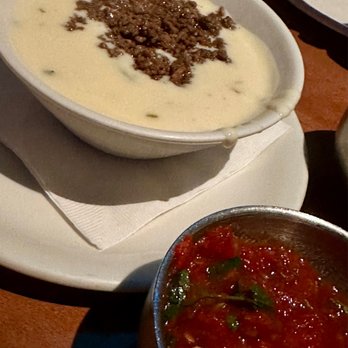 Gloria's Latin Cuisine - Queso with Ground Beef - Mexican Near Me - Rockwall, Texas Gloria's Latin Cuisine - Queso with Ground Beef - Mexican Near Me - Rockwall, Texas