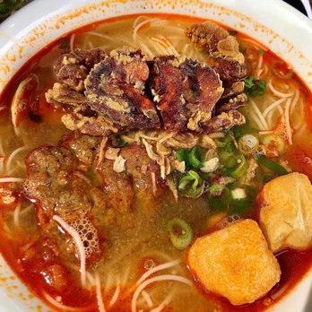 Nam 2 - Bun Rieu Cua with softshell crab ($15) was underwhelming - Vietnamese Near Me - Markham, Ontario