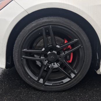 Dependable Guys - High gloss blacked out rims, red calipers - Auto Customization Near Me - Santa Ana, California Dependable Guys - High gloss blacked out rims, red calipers - Auto Customization Near Me - Santa Ana, California