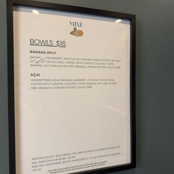 Mixé - Menu - Juice Bars & Smoothies Near Me - New York, New York
