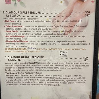 Glamour Nail Bar - Tempe - Pedicure options - Nail Salons Near Me - Tempe, Arizona Glamour Nail Bar - Tempe - Pedicure options - Nail Salons Near Me - Tempe, Arizona