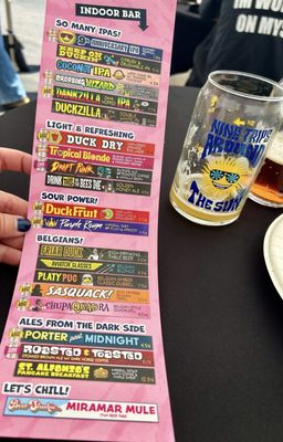 Menu photo 6 Duck Foot Brewing San Diego, CA