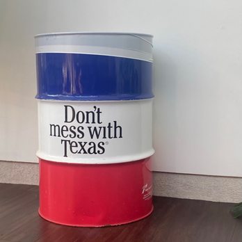 Texas Travel Information Center - Fun trash can - Travel Services Near Me - Waskom, Texas Texas Travel Information Center - Fun trash can - Travel Services Near Me - Waskom, Texas