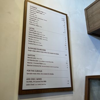 Little While - Menu - Coffee & Tea Near Me - San Diego, California Little While - Menu - Coffee & Tea Near Me - San Diego, California