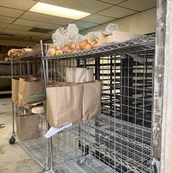 Palermo Bakery - Bread racks right when you walk in