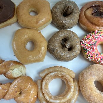 Texas Donuts - Oops already part of a donut - Donuts Near Me - Centreville, Virginia