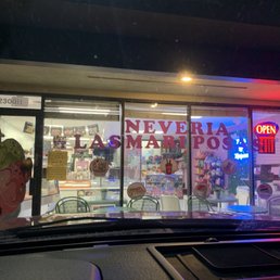 he front of the store he front of the store