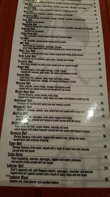 Menu photo 7 Sushi Sake Hialeah Hialeah, FL Menu photo 7 Sushi Sake Hialeah Hialeah, FL