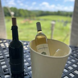 Owner's Cuvee and Ridgeview white blend