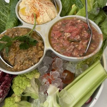 Mandolin Aegean Bistro - Turkish Mezze appetizer - Mediterranean Near Me - Miami, Florida