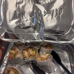 BUFFALO CHICKEN WRAP