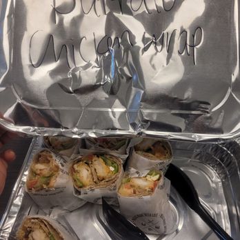Clean Eatz - BUFFALO CHICKEN WRAP - Salad Near Me - Shalimar, Florida