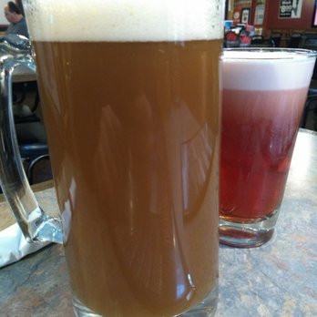 Blind Squirrel Tavern - Tipsy Squirrel (foreground)  Founders Nitro Rubause (back) - New American Near Me - Fremont, Michigan