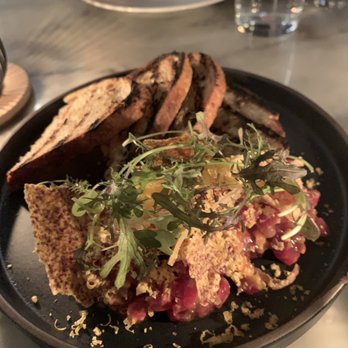 AnnaLena - Beef Tartare - off menu daily special - Canadian (New) Near Me - Vancouver, British Columbia AnnaLena - Beef Tartare - off menu daily special - Canadian (New) Near Me - Vancouver, British Columbia
