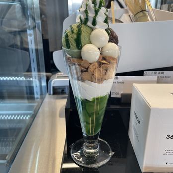 Nana's Green Tea - Parfait display - Cafes Near Me - Pasadena, California