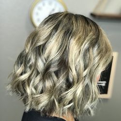 Hair By Brindle - Rooty blonde