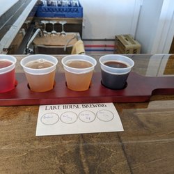Lake House Brewing - 4 beer flight
