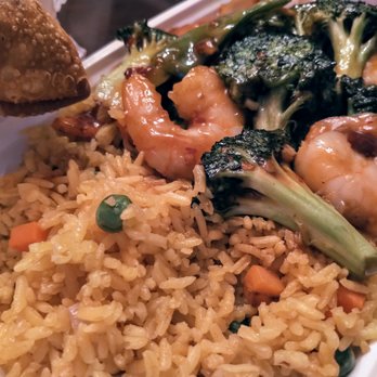Jade Palace - Shrimp in garlic sauce combo platter, to go - Chinese Near Me - Philadelphia, Pennsylvania